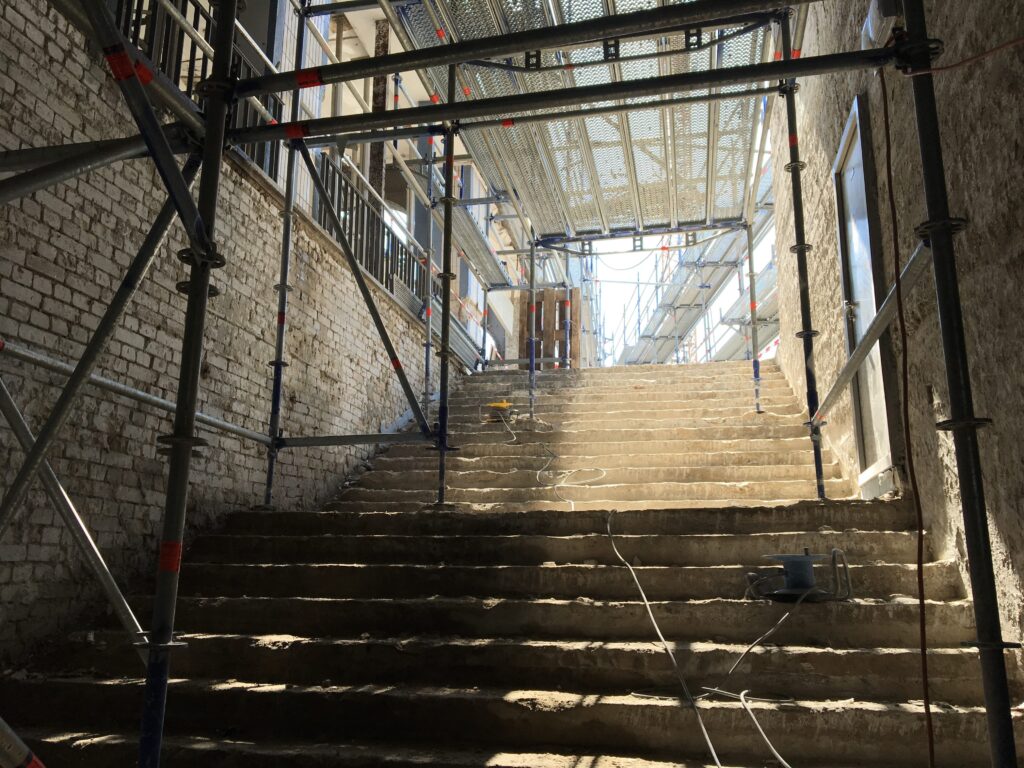 Landungsbrücken Abbruch